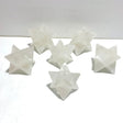 6 Pieces Large Clear Quartz Merkaba - Wholesale Crystals