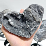 6 Pieces Sphalerite Heart With Stand - Wholesale Crystals