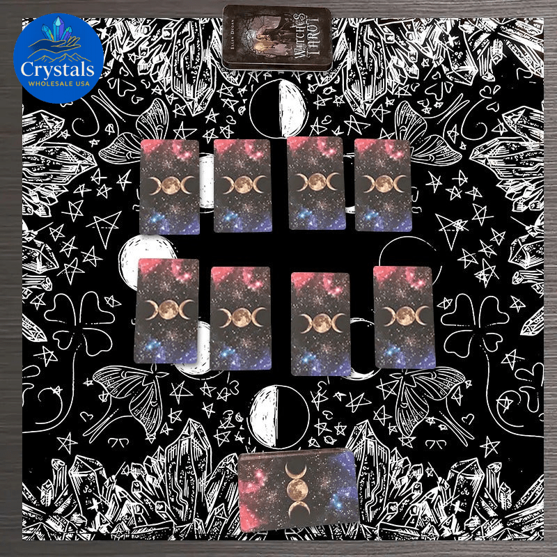 6 Sun & Moon Tarot Tablecloth - Wholesale Crystals