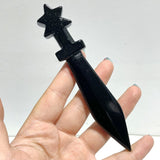 6 Types Halloween Knife Dagger Wholesale Fluorite Obsidian Chevron Amethyst - Wholesale Crystals