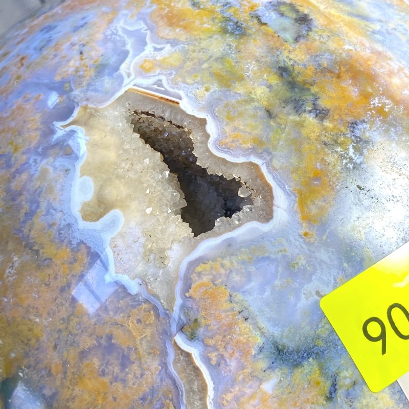 62.2KG Large Geode Ocean Jasper Sphere (Sea Freight Only) -Wholesale Crystals