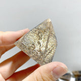 65 Pieces Black Rainbow Sun Stone With Hematite Free Form - Wholesale Crystals
