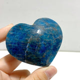 65 Pieces Blue Apatite Heart - Wholesale Crystals