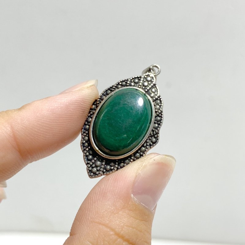 67 Pieces Beautiful Malachite Pendants -Wholesale Crystals