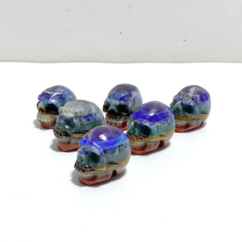 7 Chakra Skull Carving Wholesale - Wholesale Crystals