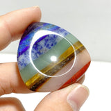7 Chakra Triangle Worry Stone Wholesale - Wholesale Crystals