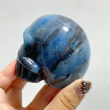 7 Pieces Beautiful Trolleite Skull Carving -Wholesale Crystals