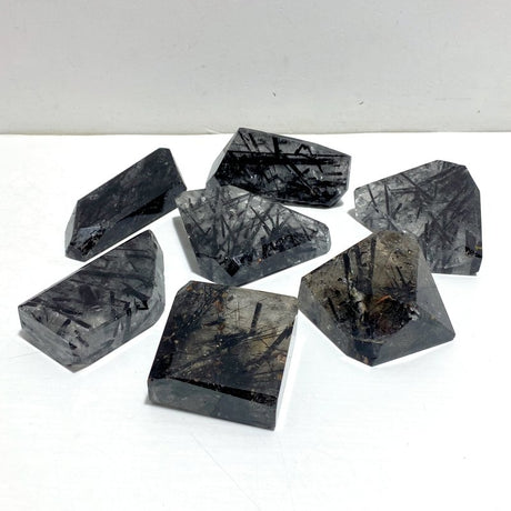 7 Pieces Black Tourmaline Free Form - Wholesale Crystals
