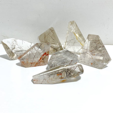 7 Pieces Black Tourmaline Free Form -Wholesale Crystals