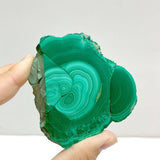 7 Pieces High Quality Beautiful Malachite Slab - Wholesale Crystals