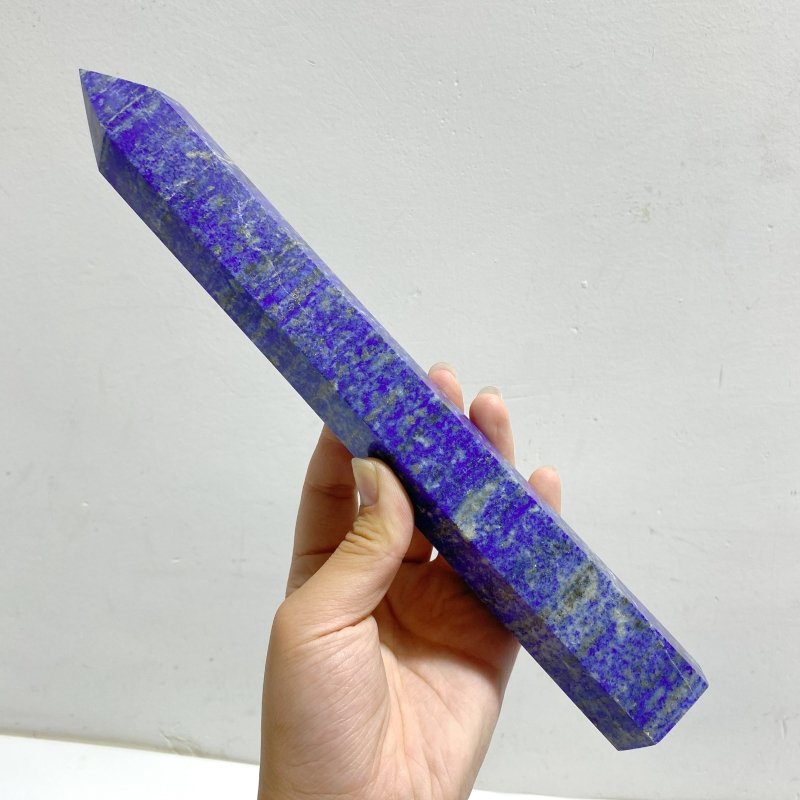 7 Pieces Large Lapis Lazuli Point -Wholesale Crystals