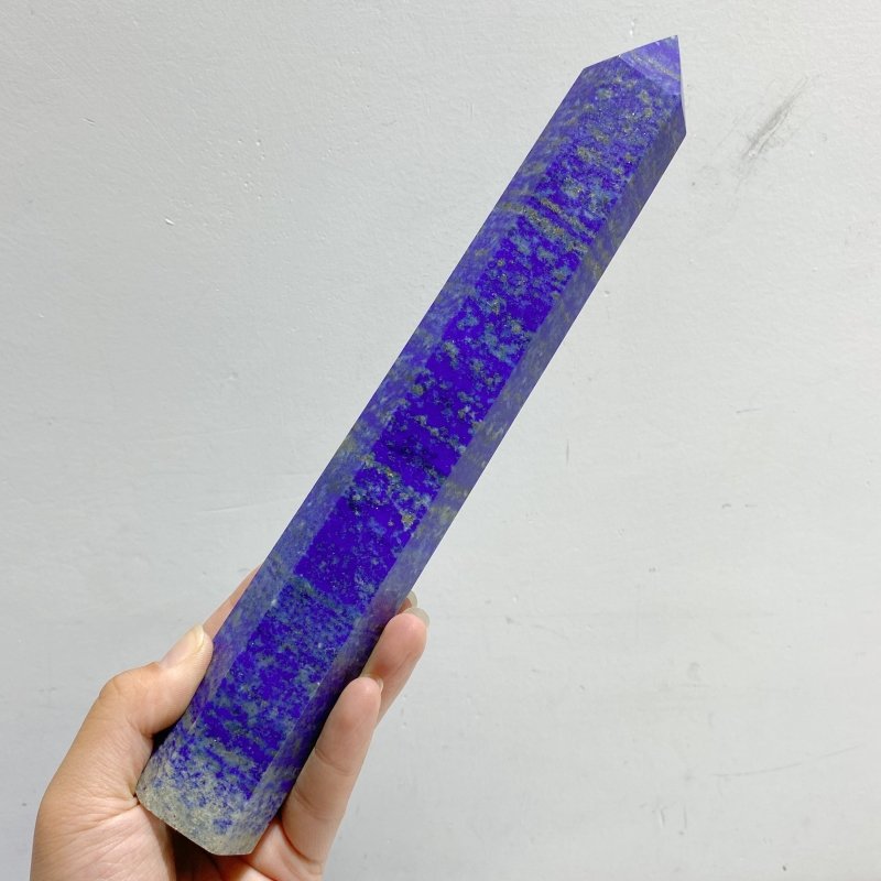 7 Pieces Large Lapis Lazuli Point -Wholesale Crystals