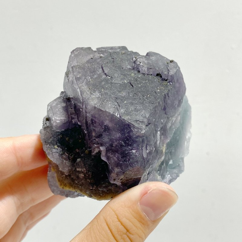 7 Pieces Raw Blue Fluorite Stone -Wholesale Crystals