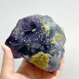 7 Pieces Raw Blue Fluorite Stone -Wholesale Crystals