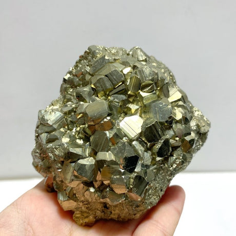 7 Pieces Raw Pyrite Mixed Calcite Mineral Specimen Home Decor For Collection - Wholesale Crystals