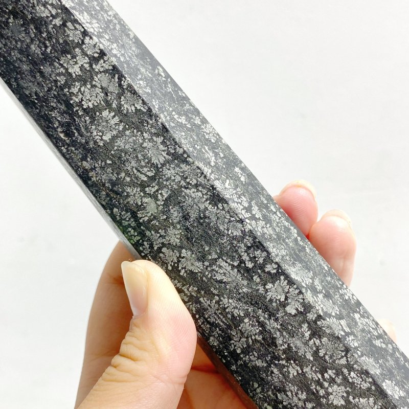 7 Pieces Tall Snowflake Stone Point -Wholesale Crystals