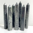 7 Pieces Tall Snowflake Stone Point -Wholesale Crystals