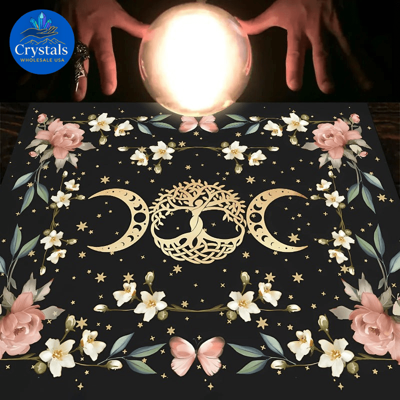 7 Tree of Life Tarot Tablecloth - Wholesale Crystals