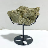Natural Pyrite Mineral Specimen With Stand #A5