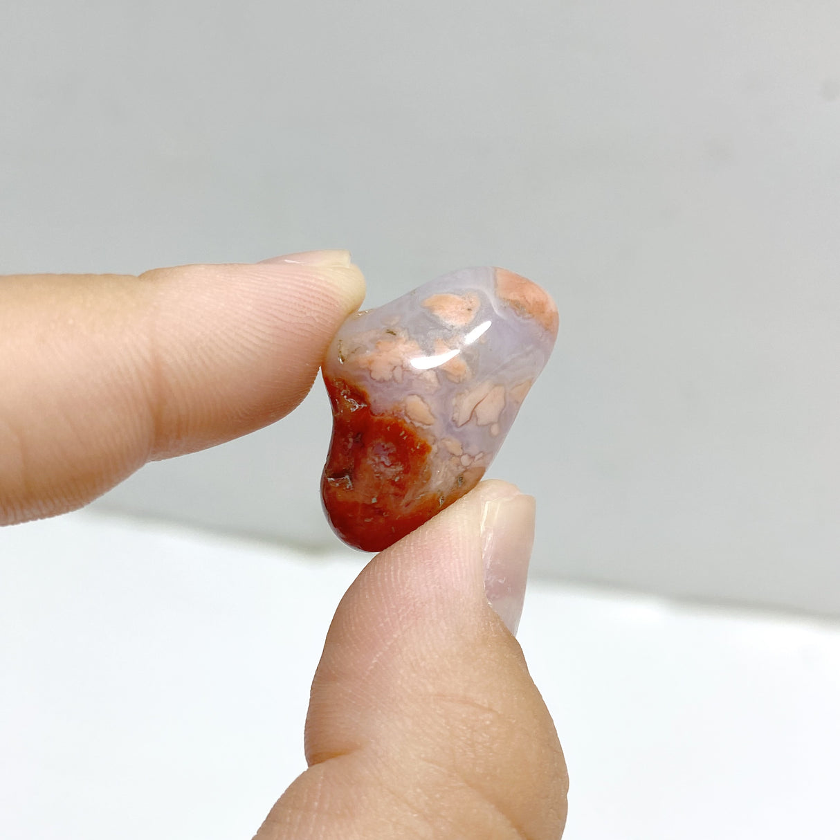 Pink Agate Tumbled Wholesale