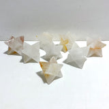8 Pieces Large Clear Quartz Merkaba Carving -Wholesale Crystals