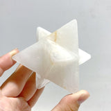 8 Pieces Large Clear Quartz Merkaba Carving -Wholesale Crystals