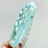 8 Pieces Large Hemimorphite Four-Sided Point Raw Side -Wholesale Crystals