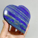 8 Pieces Large Lapis Lazuli Heart -Wholesale Crystals