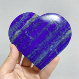 8 Pieces Large Lapis Lazuli Heart -Wholesale Crystals