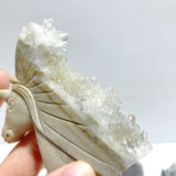 4 Pieces Clear Quartz Cluster Unicorn Carving