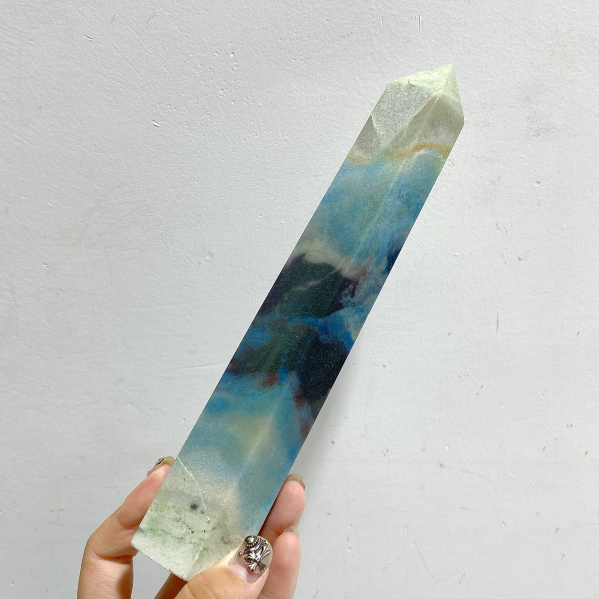 6 Pieces Large Trolleite Stone Point