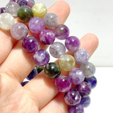 3 Pieces 10mm Colorful Spark Mica Mixed Color Bracelet