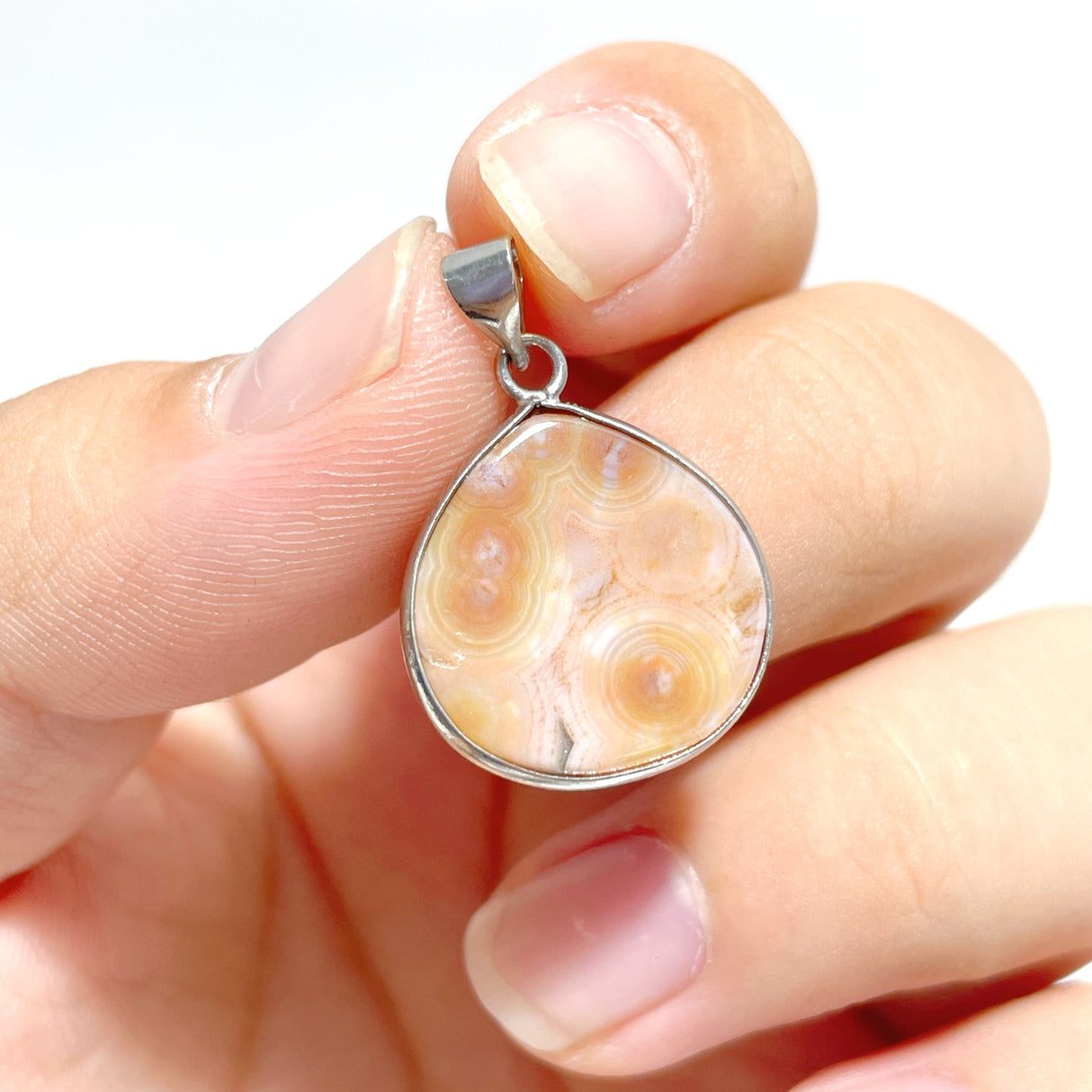 42 Pieces 8th Vein Ocean Japser Pendants