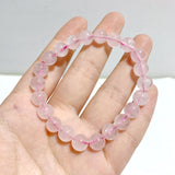 8mm Light Color Rose Quartz Bracelets Wholesale -Wholesale Crystals