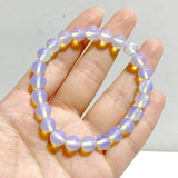 8mm White Opalite Bracelets Wholesale -Wholesale Crystals