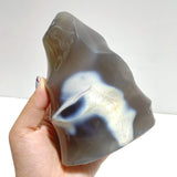 9 Pieces Black Orca Agate Flame Carving - Wholesale Crystals
