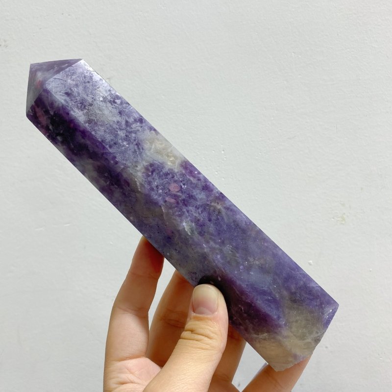 9 Pieces Large Unicorn Stone Point -Wholesale Crystals