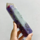 9 Pieces Large Unicorn Stone Point -Wholesale Crystals