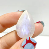 9 Pieces Moonstone Teardrop Shape DIY Pendant - Wholesale Crystals
