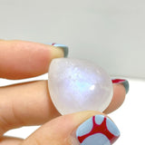 9 Pieces Moonstone Teardrop Shape DIY Pendant - Wholesale Crystals