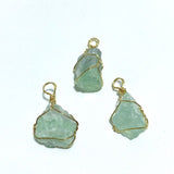 9 Types Raw Stone Crystal Pendants Wholesale Rose Quartz Chevron Amethyst Sunstone - Wholesale Crystals