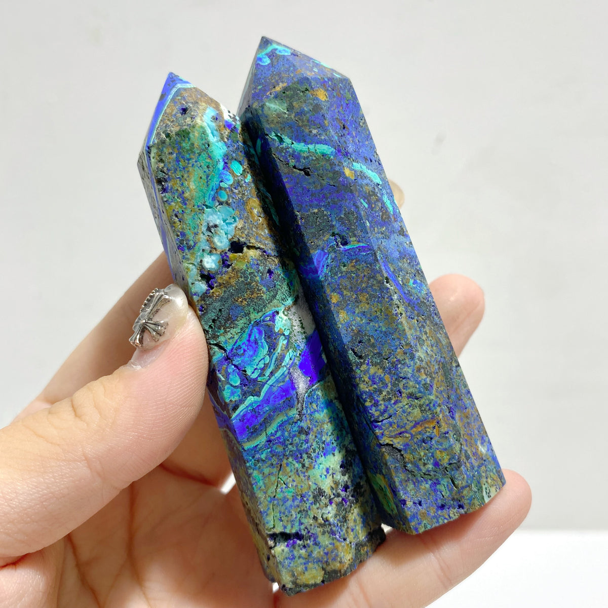 Azurite Mixed Malachite Point Wholesale