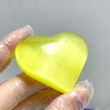 91 Pieces Glass Cat Eye Heart - Wholesale Crystals