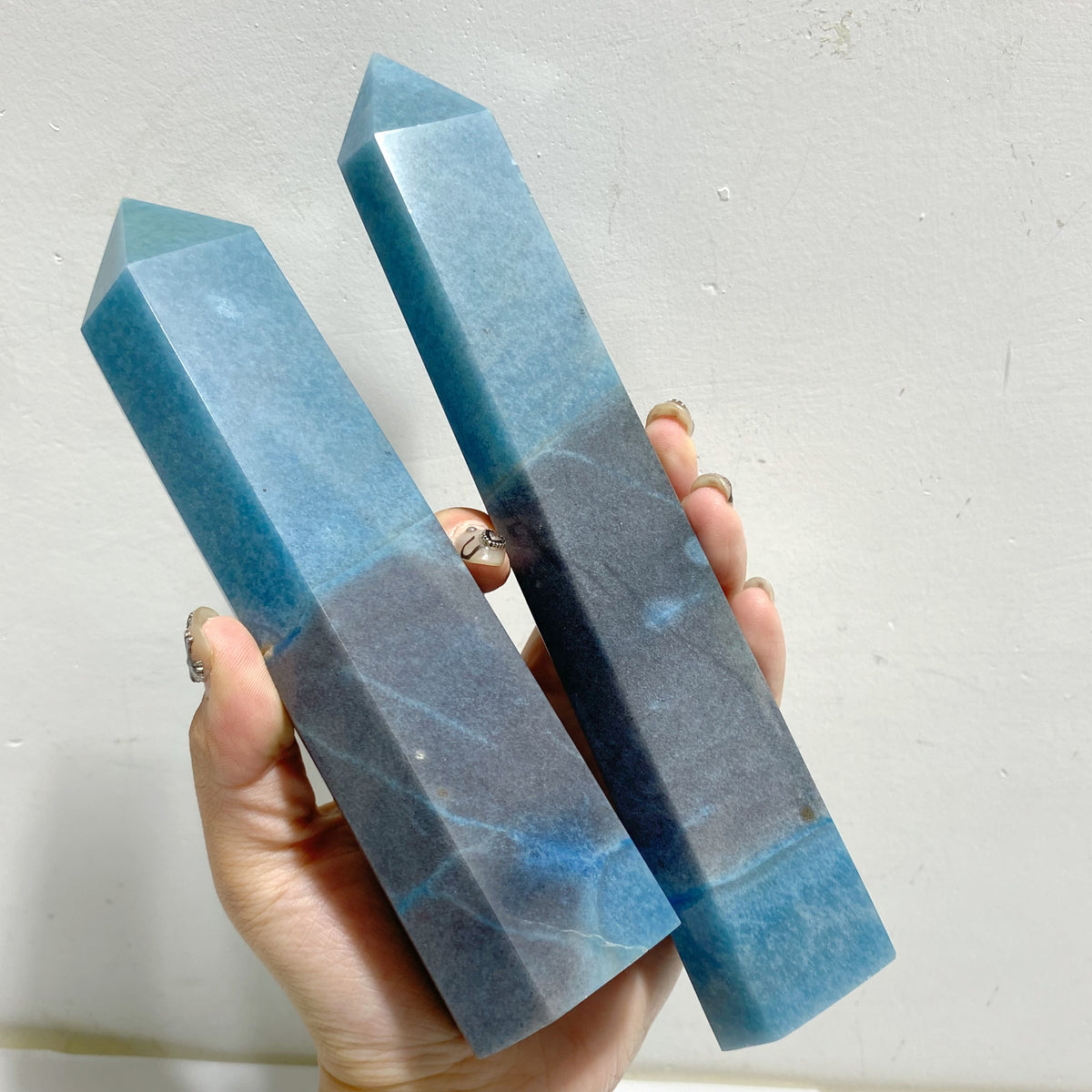 6 Pieces Large Trolleite Stone Point