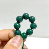 9MM Malachite Bracelet Wholesale - Wholesale Crystals