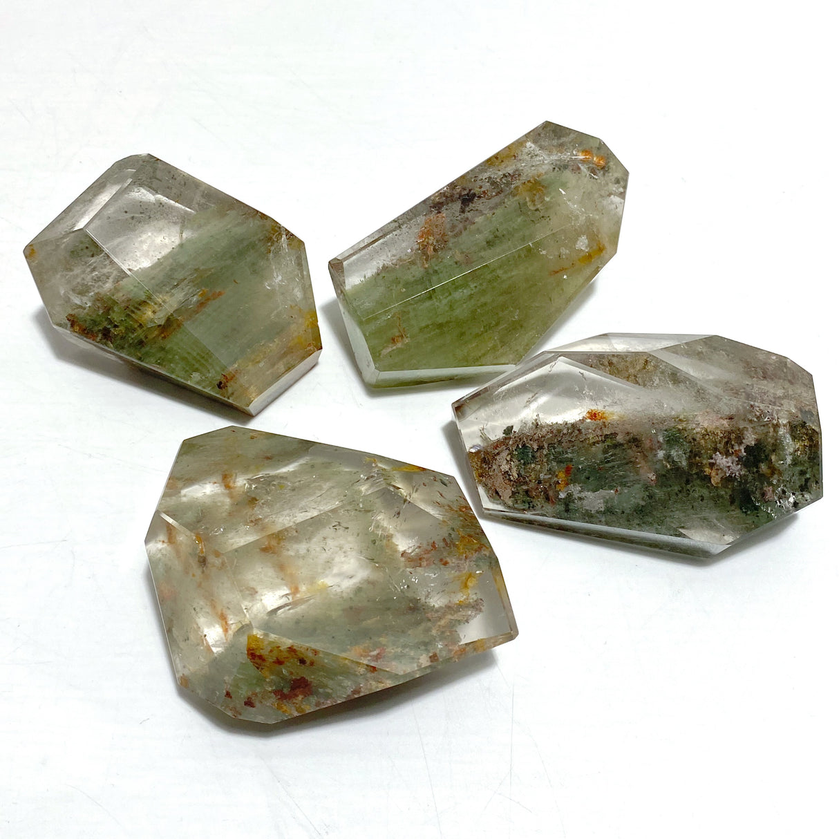 4 Pieces High Quality Garden Quartz Free Form #14