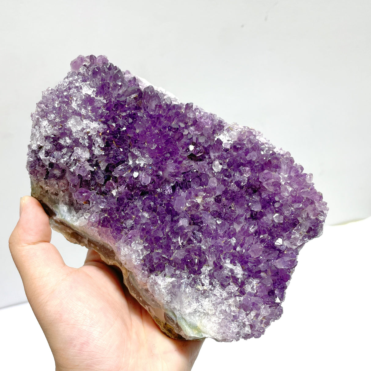 7 Pieces Large Amethyst Cluster Specimen