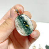 40 Pieces Vein Ocean Japser Pendant