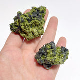 15 Pieces Raw Green Tourmaline Specimen For Collection