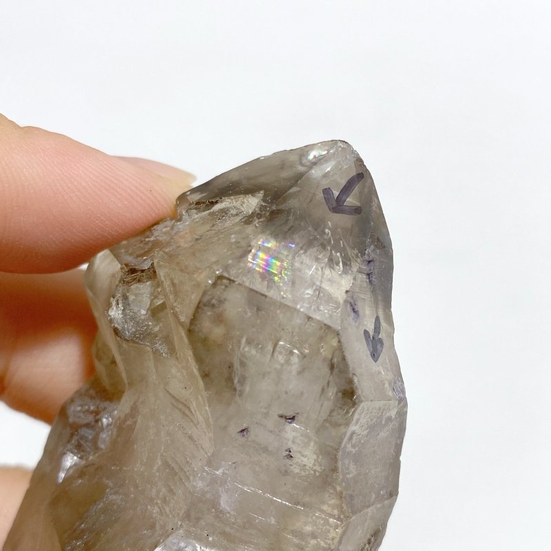 A53 Enhydro Quartz With Rainbow -Wholesale Crystals